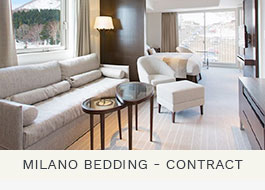 Rozkládací pohovky MILANO BEDDING v hotelech celého světa