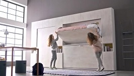 NIKAI UP - sklápěcí paqtrová postel