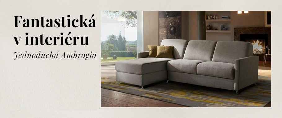 Rohová sedací souprava s rozkládací postelí