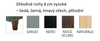 BINGO- dřevěné nohy