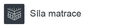 Síla matrace