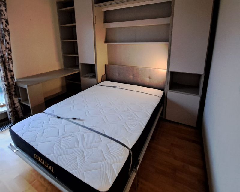 Sklápěcí postel SHIN - součást nábytkové sestavy