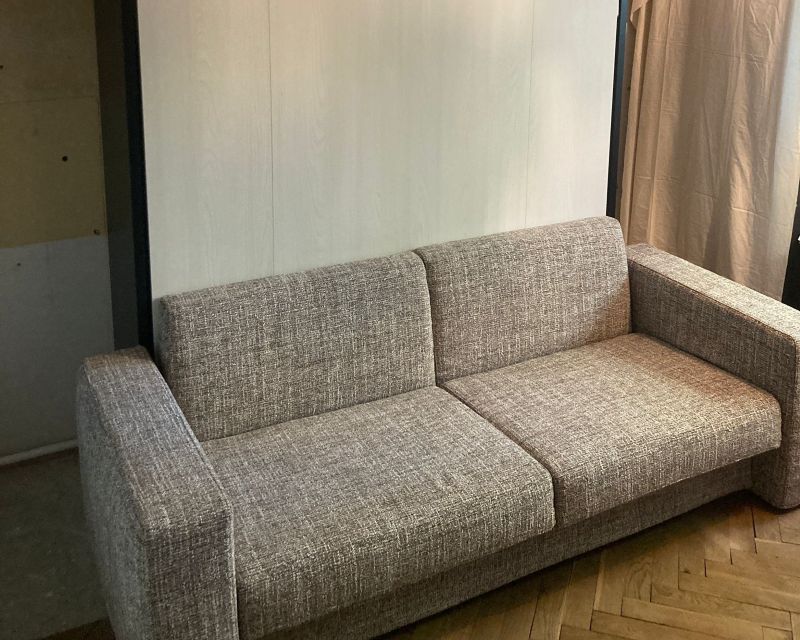 Sklápěcí postel NOBU s pohovkou