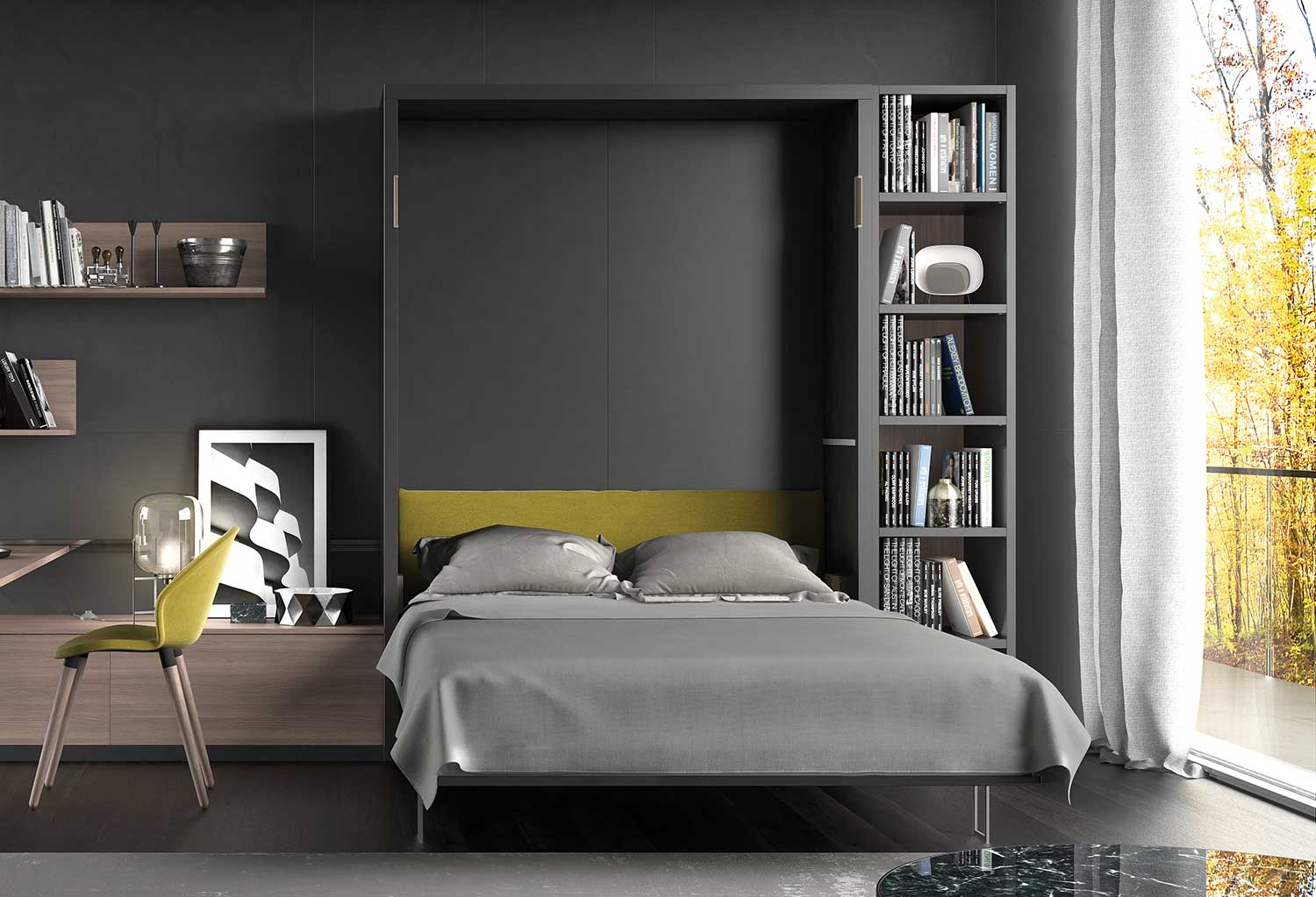 Sklápěcí postel CLEVER SHIN SOFA