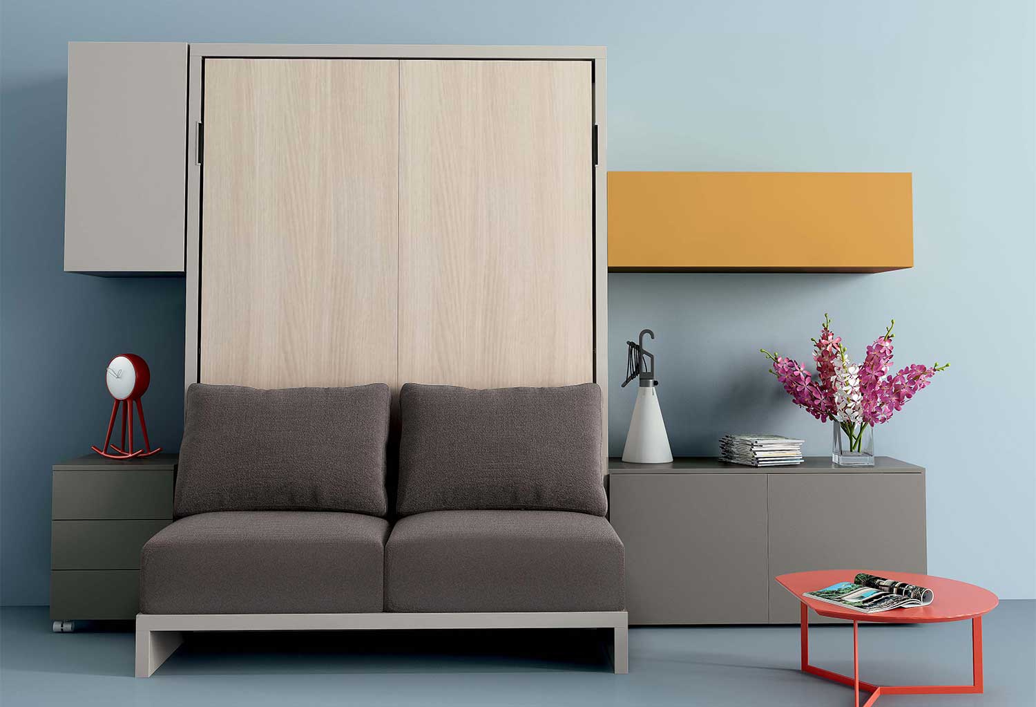 Sklápěcí postel CLEVER SHIN SOFA
