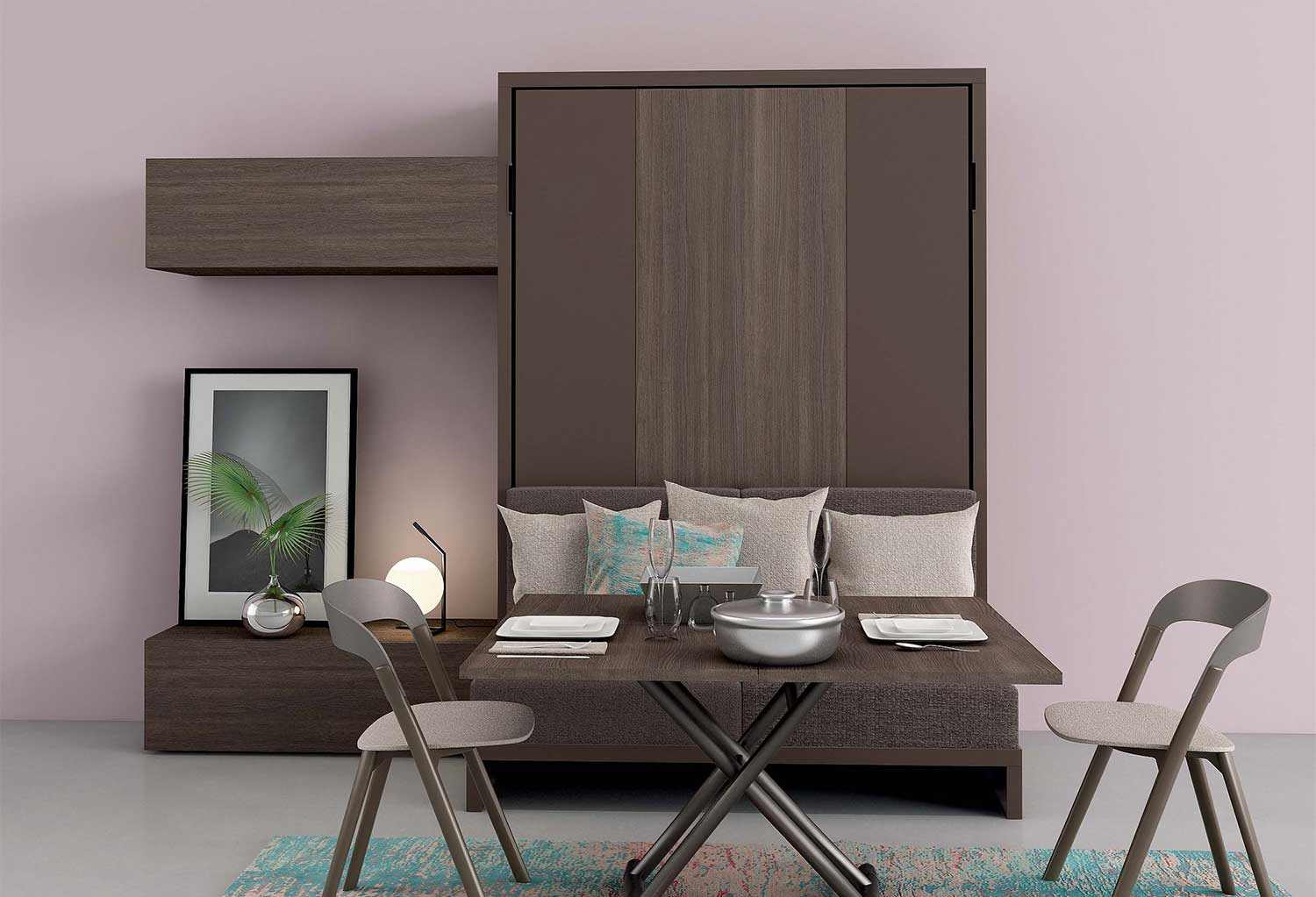Sklápěcí postel CLEVER SHIN SOFA