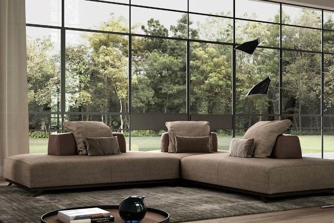 Modulární pohovka s nezávislými prvky NEWTON