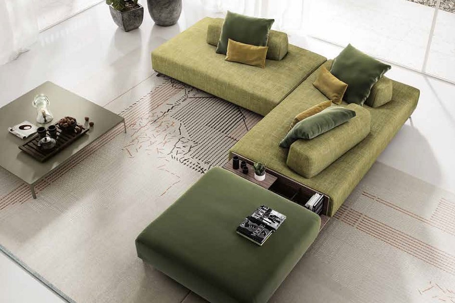 Modulární pohovka s nezávislými prvky NEWTON