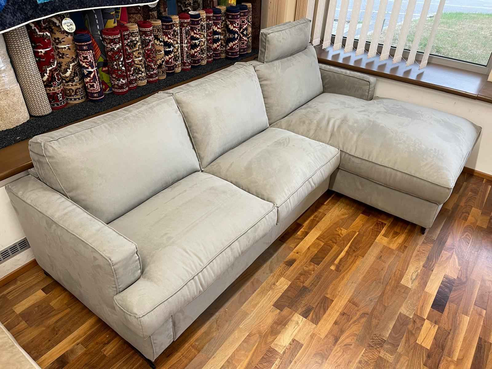 DEDALO - rohová sedací souprava s rozkládací postelí