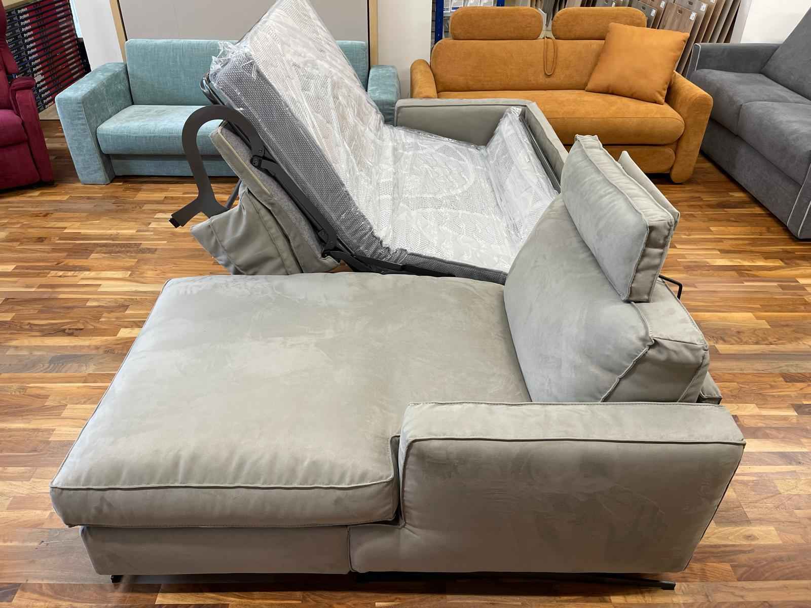 DEDALO - rohová sedací souprava s rozkládací postelí