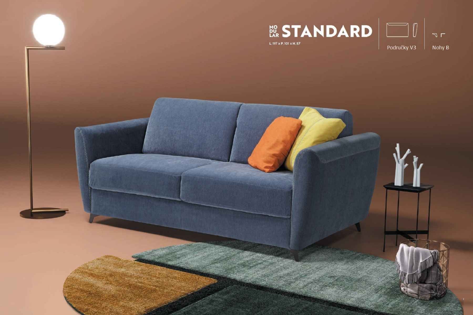 Modulární rozkládací pohovky STANDARD