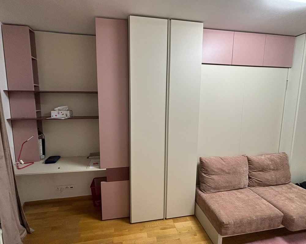 Dětské pokoje se sklápěcí postelí SHIN SOFA