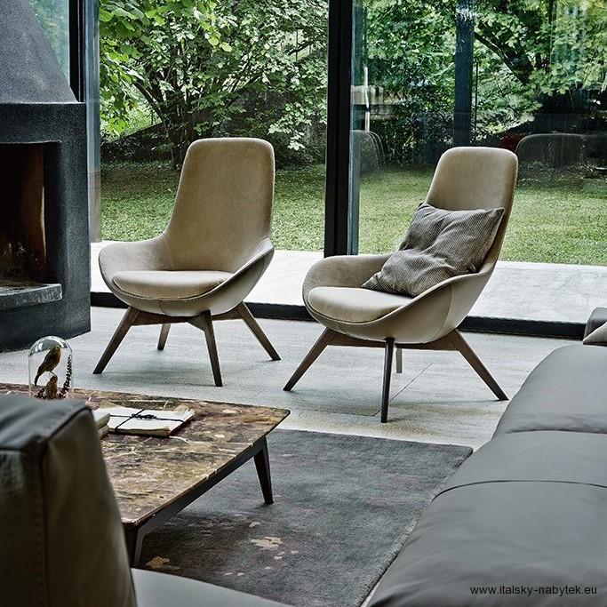 LINEAR - otočné křeslo DITRE ITALIA 