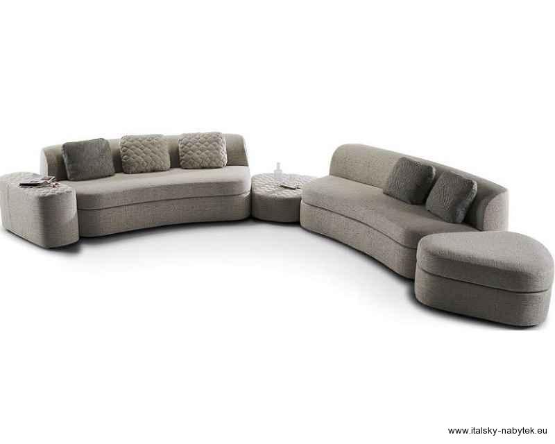 Zaoblená modulární sedací souprava GOODMAN