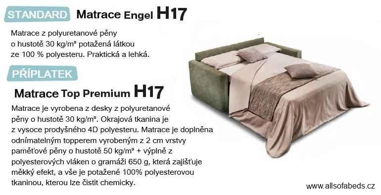 Rozkládací pohovka pro každodenní spaní EROS PROMO