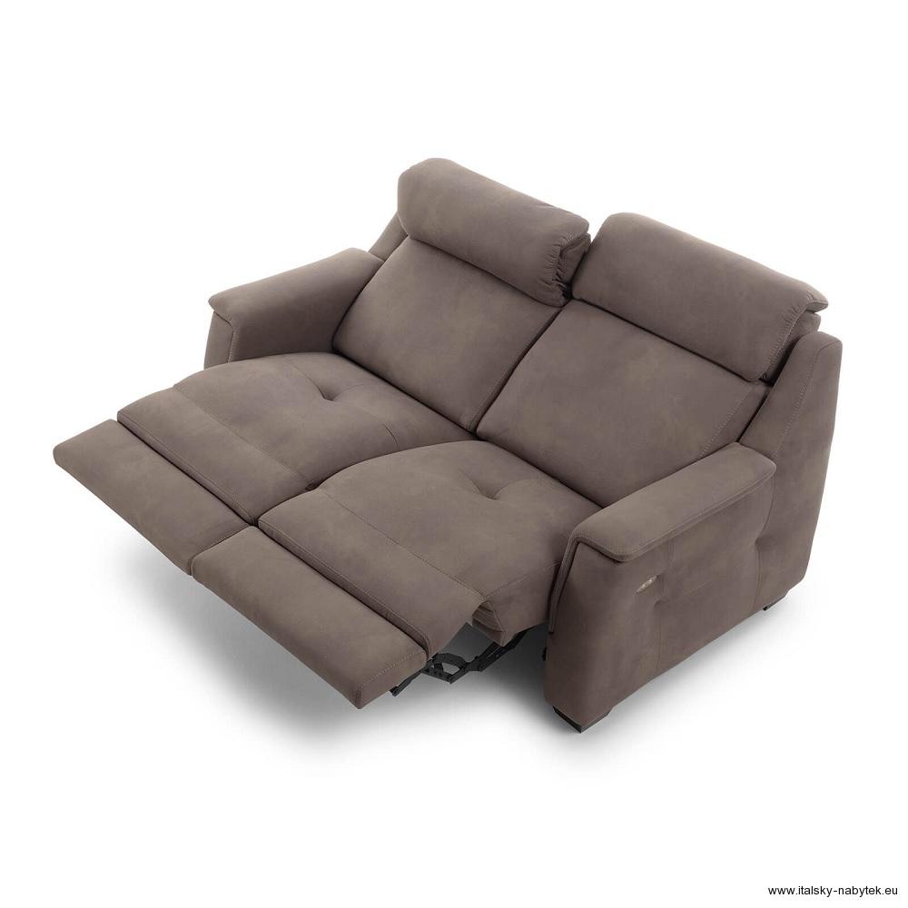 Relaxační pohovka s jedním nebo dvěma elektricky ovládanými relaxačními díly ZOE RELAX ELECTRIC