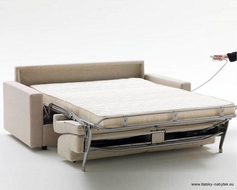 Rozkládací pohovka s elektrickým pohonem LAMPO MOTION ELECTRIC