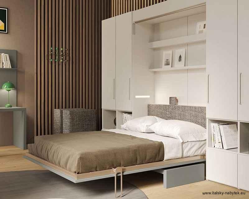 Sklápěcí postel s pohovkou SHIN SOFA