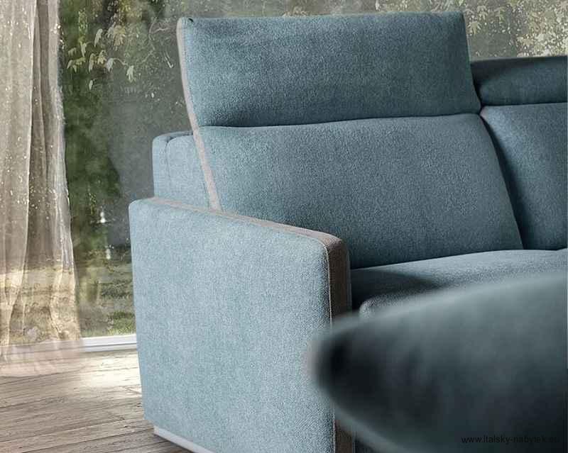 Kožená rozkládací pohovka pro každodenní spaní JOHN