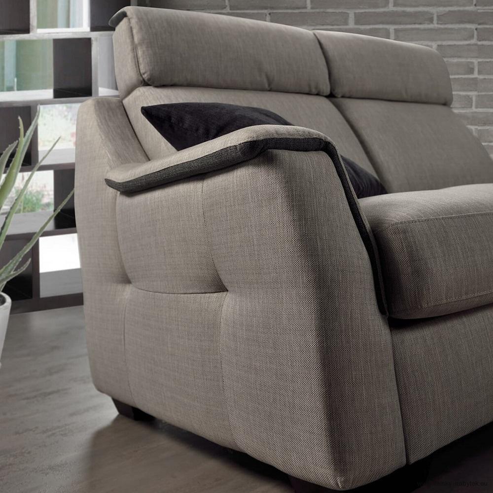 Relaxační pohovka s jedním nebo dvěma elektricky ovládanými relaxačními díly ZOE RELAX ELECTRIC