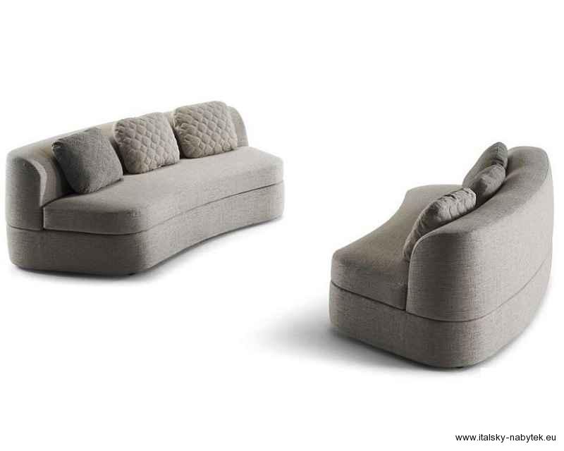 Zaoblené modulární rozkládací křeslo GOODMAN