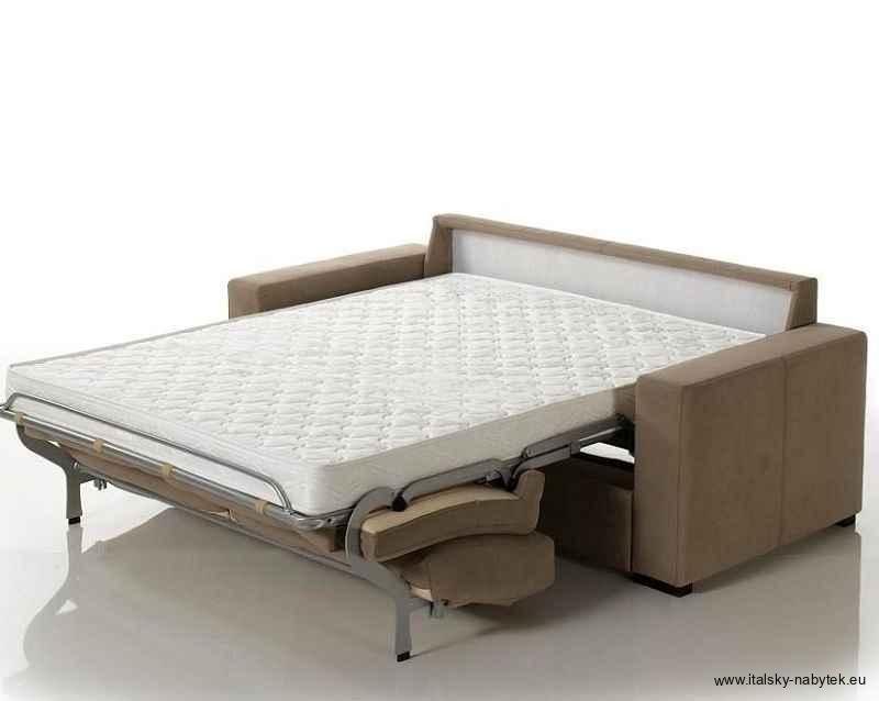 Rohová sedací souprava s rozkládací postelí pro každodenní spaní FIORE