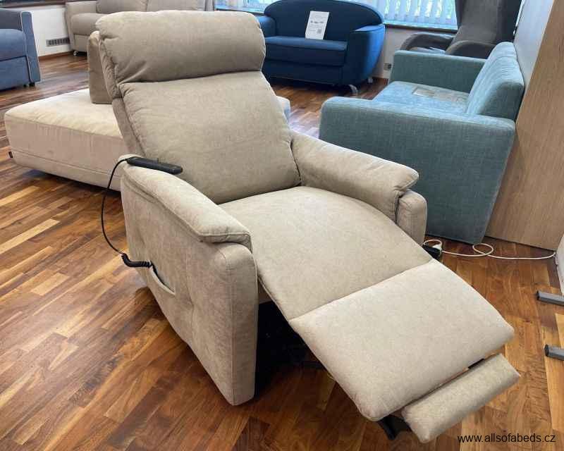 Relaxační TV křeslo ZOE lift EXPRES