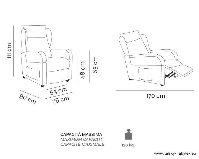 KAROL - relaxační TV křeslo