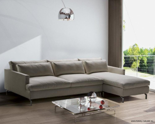 Modulární rohová sedací souprava s rozkládací postelí DAVE