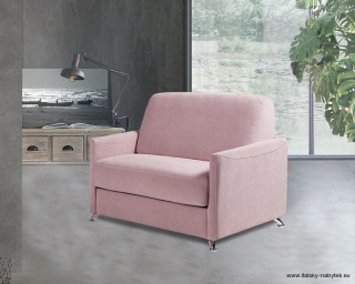 Kompaktní rozkládací křeslo pro každodenní spaní AMBROGIO