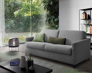 Kompaktní rozkládací pohovka pro každodenní spaní TEO