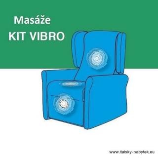 KIT VIBRIO - vestavná masážní sada - příslušenství relaxačnich TV křesel