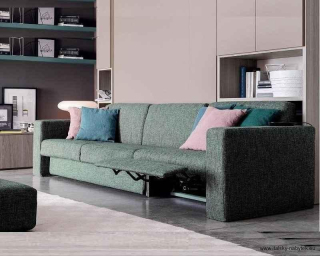 Sklápěcí postel s pohovkou a  relaxačním sedákem NOBU RELAX