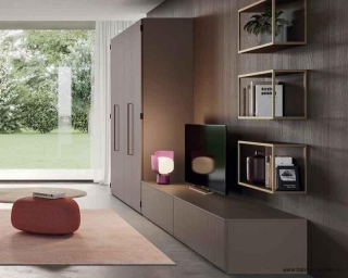 Home office - NOBU - IM22-01-B - doplnění sklápěcích postelí - úsporné řešení interiéru