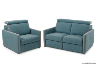 Sedací souprava - rozkládací pohovka s křeslem JILL SET