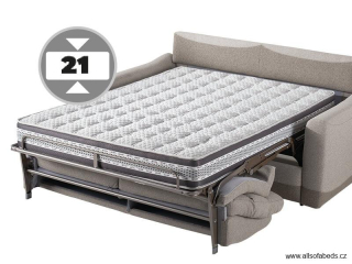 SUPREME 21 - matrace pro rozkládací pohovky - silná 21 cm