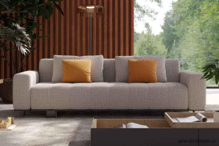 Rozkládací pohovka s podélnou postelí HADEN