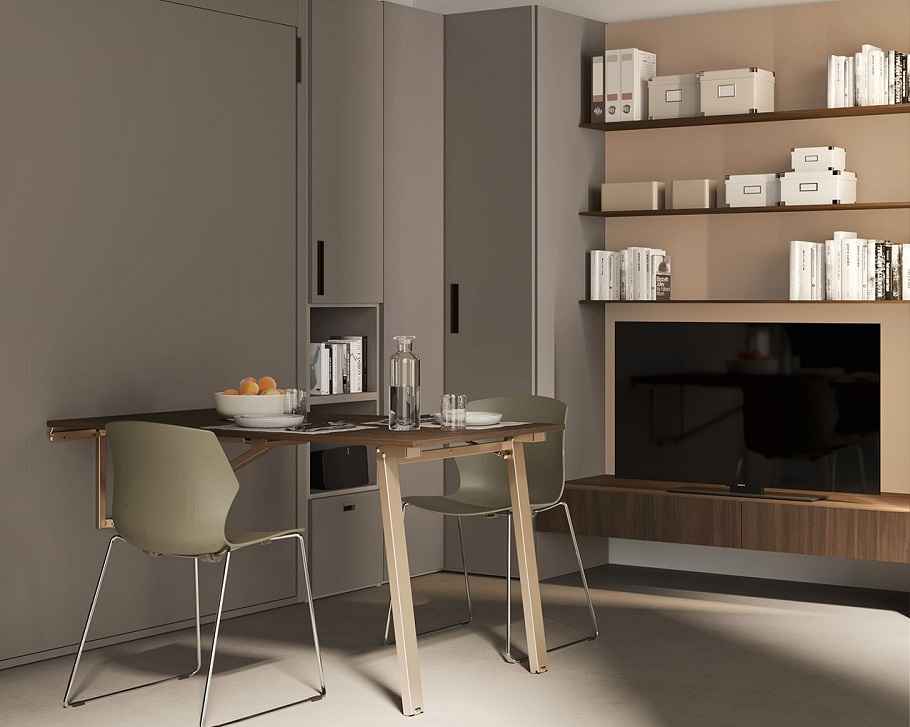 Sklápěcí postele IMA - italský zázrak do malého prostoru