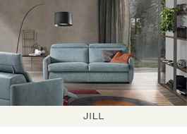 JILL - rozkládací a relaxační pohovka s matrací 17 cm silnou JILL - rozkládací a relaxační pohovka s matrací 17 cm silnou