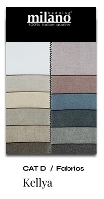 NABUK LEATHER - kůže kat. F KELLYA - látka kat. D