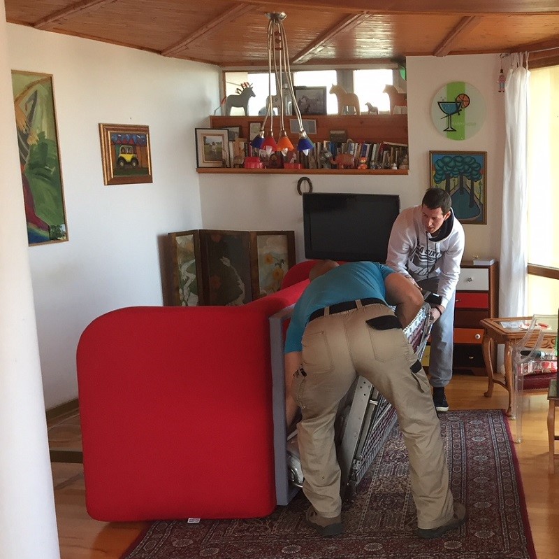 Montáž rozkládací pohovky JEREMIE