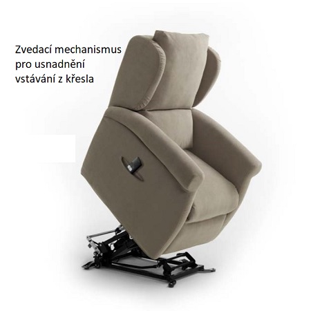 MULTIPLA - zvedací mechanismus pro usnadnění vstávání