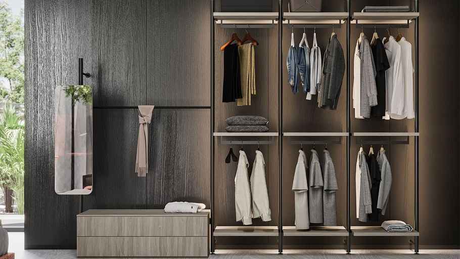 Otevřená šatna PALKO