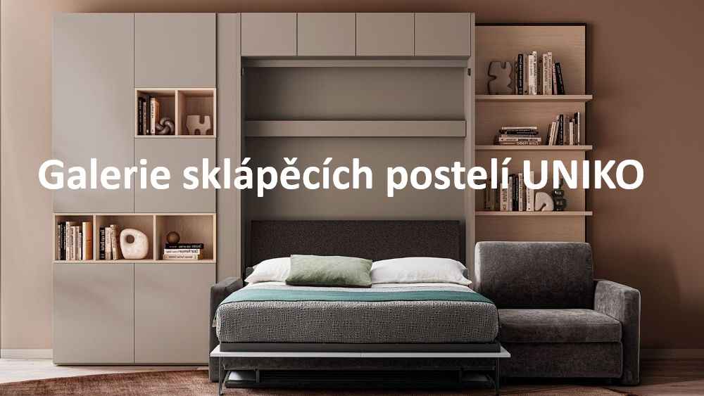 Sklápěcí postel CLEVER UNIKO - galerie