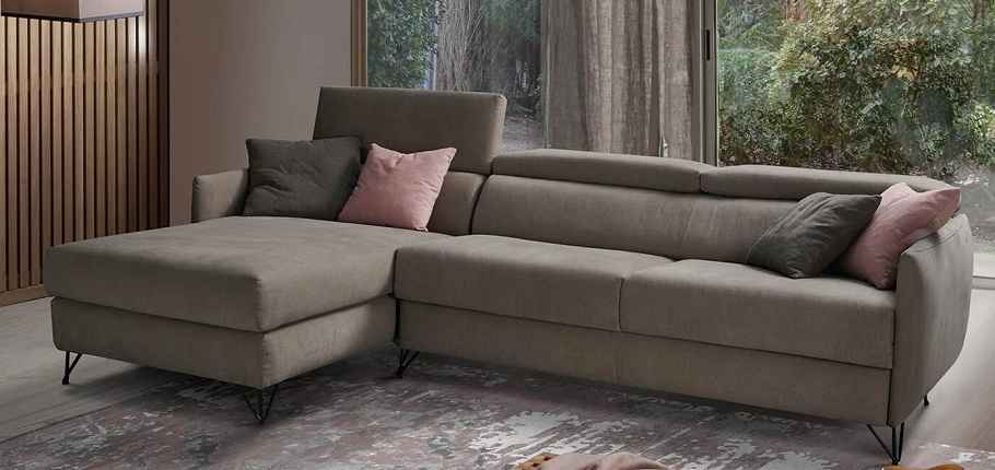 Rohová sedací souprava VICTOR SLIM